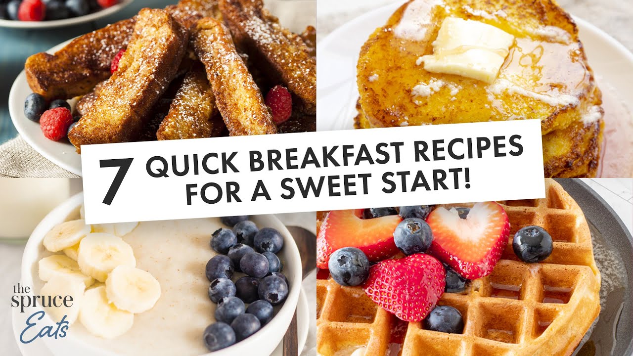 Here are three quick and delicious breakfast recipes that are perfect for busy mornings